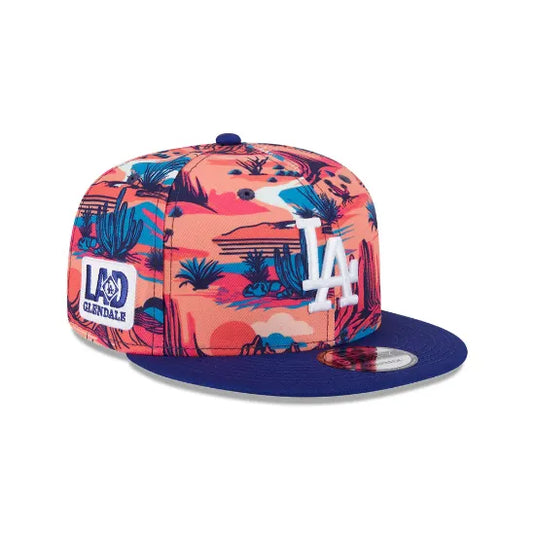 Gorra New Era Los Angeles Dodgers MLB Spring Training Fan Pack 2025 Print 9FIFTY
