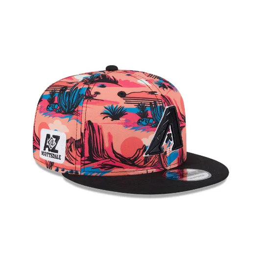 Gorra New Era Arizona Diamondbacks MLB Spring Training Fan Pack 2025 Print 9FIFTY