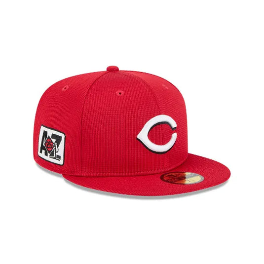 Gorra New Era Cincinnati Reds MLB Spring Training 2025 59FIFTY