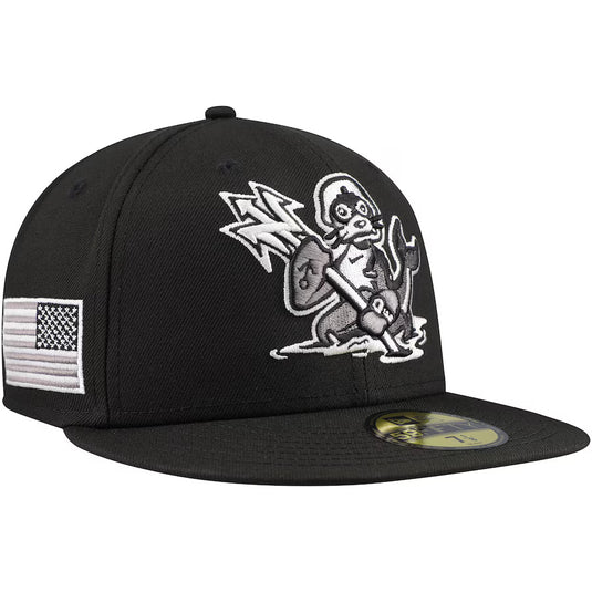 Gorra New Era Norfolk Tides  Black Theme Night Warfare 59FIFTY
