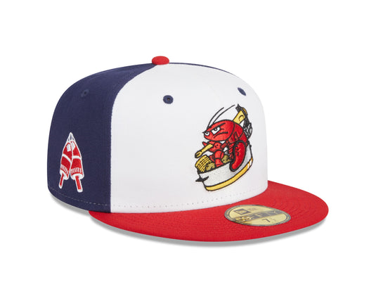 Gorra New Era 5950 MiLBPortland Sea Dogs – Lobsters On-Field Cap