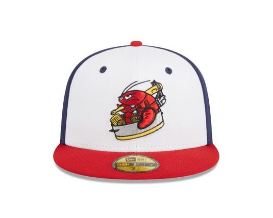 Gorra New Era 5950 MiLBPortland Sea Dogs – Lobsters On-Field Cap