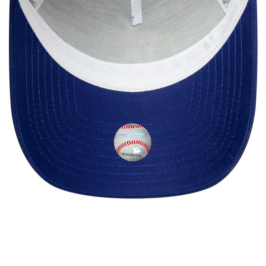 Gorra New Era Los Angeles Dodgers MLB Side Patch 9FORTY A-Frame Trucker Azul