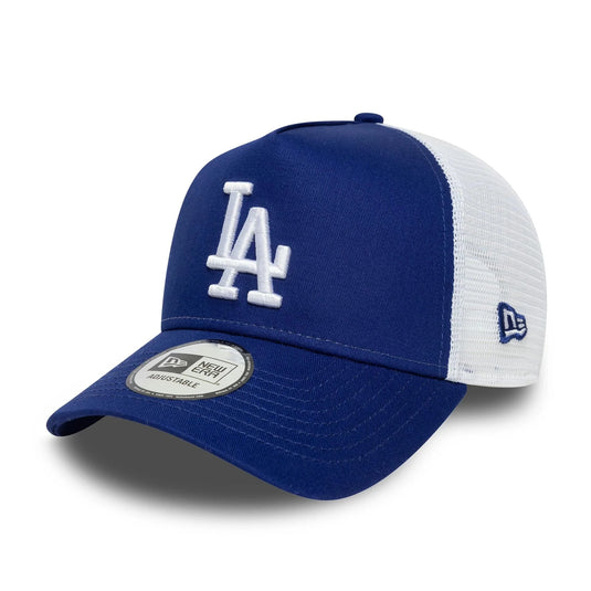 Gorra New Era Los Angeles Dodgers MLB Side Patch 9FORTY A-Frame Trucker Azul