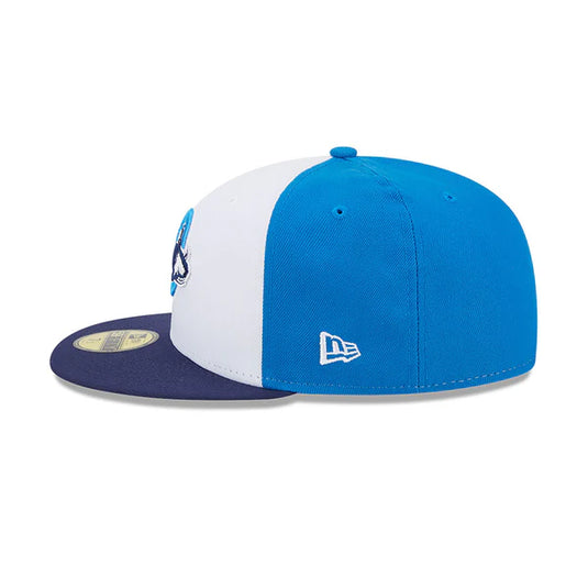 Gorra New Era Durham Bull Sharks 59FIFTY  Blanco